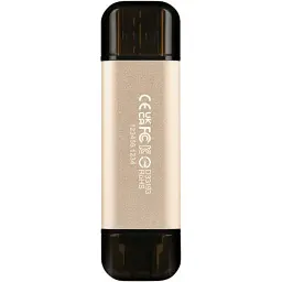 USB флеш накопичувач Transcend 512GB JetFlash 930C Gold-Black USB 3.2/Type-C (TS512GJF930C) - мініатюра 7