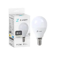 Лампа LED Levistella The Light 1001 Е14 8w 4000k G45, 8W, 4000K, алюміній і пластик, сучасний стиль