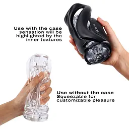 Мастурбатор Dorcel Deep Blow Black - мініатюра 5