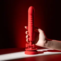 Вібратор Lovense Mission 2 27.2 см червоний - мініатюра 6