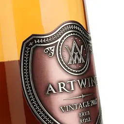 Вино ігристе Artwine 36 місяців рожеве брют 0.75 л - мініатюра 3