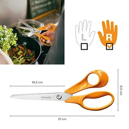 Ножиці Fiskars Classic універсальні 21 см (1075031) - мініатюра 12
