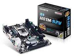 Материнська плата Gigabyte GA-H81M-S2V ( (Socket 1150, Intel H81, Micro-ATX) Б/в - мініатюра 5