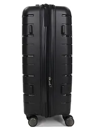Валіза середня M поліпропілен Worldline Airtex 282 74л 64×41×26см Чорний - мініатюра 6