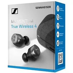 Навушники TWS Sennheiser MOMENTUM True Wireless 4 Black Graphite (700365) - мініатюра 8