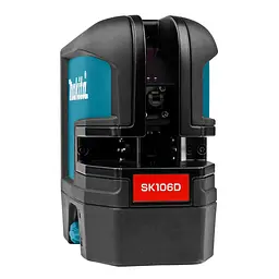 Нівелір лазерний акумуляторний Makita SK106DZ (25 м, 2 промені, червоний, CXT, без акумулятора та зарядного пристрою) - мініатюра 3