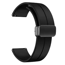 Ремінець Primolux Magnetic Silicone для годинника Samsung Galaxy Watch 46 мм SM-R800 Black - мініатюра 2