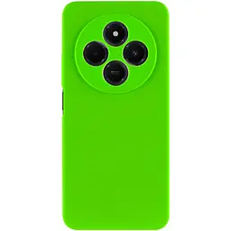Чохол Ummi Lakshmi Silicone Cover Full Camera (AA) для Xiaomi Redmi 14C / Poco C75 Салатовий / Neon Green - мініатюра 2