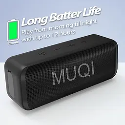 Бездротові портативні динаміки Bluetooth MUQI - мініатюра 4
