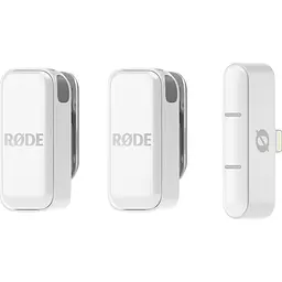 Мікрофонна радіосистема Rode Wireless Micro Lightning White (WIMICROL-W) [154373]