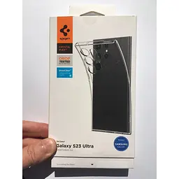 Оригінальний протиударний чохол Spigen Liquid Crystal Flex Samsung Galaxy S23 Ultra (6.8") ACS05610 - мініатюра 2
