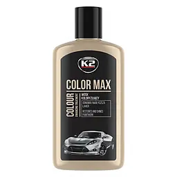 Поліроль восковий для кузова K2 Color Max чорний 250 мл (K020CAN)