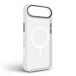 Чехол для Apple iPhone 17 Air, Uniq MagCase, белый, противоударный, панель-накладка с MagSafe, ударопрочный TPU+PC, с магнитом MagSafe, поддержка полноценной беспроводной зарядки, ArmorStandart (ARM86279) - мініатюра 2