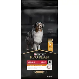 Сухий корм собак середніх пород Purina Pro Plan Dog Medium Adult з куркою 14 кг 12375801