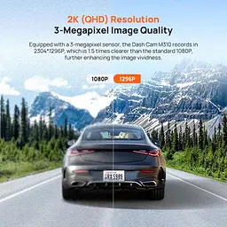 Відеореєстратор Xiaomi 70mai Dash Cam M310 Grey - мініатюра 7
