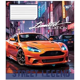 Зошит Yes Street legend А5, 12 аркушів в лінію (767903)  