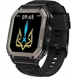 Смарт-годинник Gelius Pro Tactical Navy GP-SW007 IP68 black (Global) - мініатюра 2