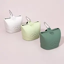 Силіконова сумка для ласощів Derby Pet snack bag, Зелений - мініатюра 8