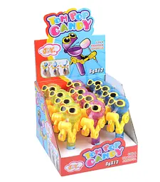 Льодяник з тримачем Tom Pop Candy Joygum Робот в окулярах 1шт, 8г - мініатюра 6