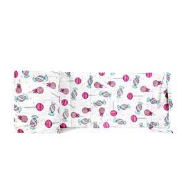 Бортики в дитяче ліжечко 30x120 LOLLIPOPS, рожевий (WeltBed_Lollipops_30x120)