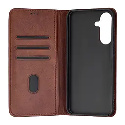 Чохол-книжка Premium Samsung A36 5G (A366) Dark Brown - мініатюра 2