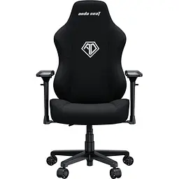 Крісло ігрове Anda Seat Phantom 3 Pro Size L Black Fabric (AD18YC-06-B-F) - мініатюра 4