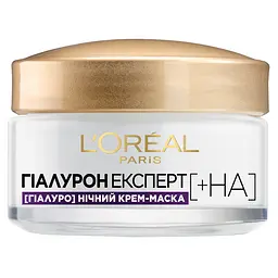 Нічна крем-маска для для обличчя L'Oreal Paris Гіалурон експерт Зволожуючий догляд, 50 мл (A9936500)