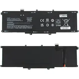 Батарея Hewlett Packard для ноутбука HP ZG06XL (EliteBook 1050 G1 Studio x360 G5) 11.55V 8310mAh 95.9Wh Чорний - мініатюра 2