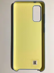 Чохол силіконовий Silicone Cover SM-G980 для Samsung Galaxy S20 (6.2") Sky Blue - мініатюра 4