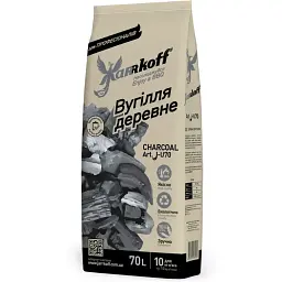 Вугілля деревне Jarrkoff 70 л. (10кг)