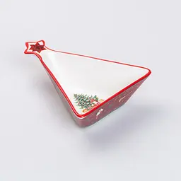 Салатниця Christmas фігурна 14,5х12 см Yiwu HP-SD-3 - мініатюра 3