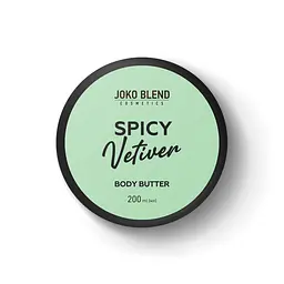 Парфумований баттер для тіла Spicy Vetiver Joko Blend 200 мл