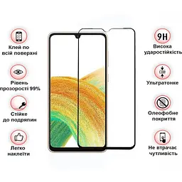 Захисне скло BeCover для Samsung Galaxy A34 5G SM-A346 Black (708840) - мініатюра 3