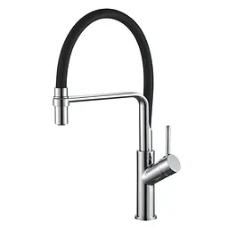 Змішувач для кухні Globus Lux Denver Flex GDF-32-00-01 Чорний матовий - мініатюра 2