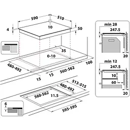 Індукційна варильна поверхня Whirlpool WLS7960NE [113287] - мініатюра 9