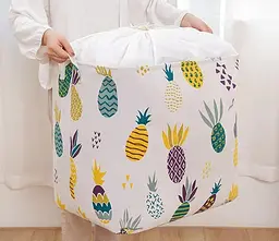 Кошик для білизни, одягу, іграшок Laundry Basket Органайзер для зберігання речей, 40х50х50 см - мініатюра 2
