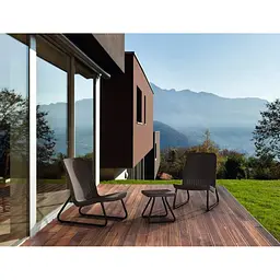 Комплект садових меблів Keter Rio patio set віскі коричневий - мініатюра 3