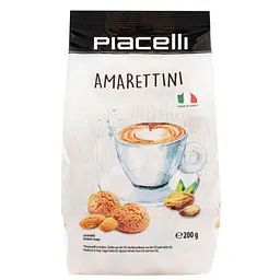 Печиво мигдальне Piacelli Amarettini Амареттіні 200 г