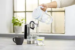 Фільтр-глечик Brita скляний LED MXpro синій (1050452) - мініатюра 6