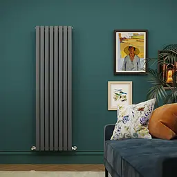 Радіатор дизайнерський Ideale Adele 11 8/1500/472 антрацит, Антрацит - мініатюра 4