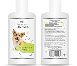 Шампунь для собак породи Коргі Doctor Vet 100 мл - мініатюра 3