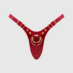 Трусики для страпона Strap-On-Me Leatherette Harness Fabulous, One Size - мініатюра 2