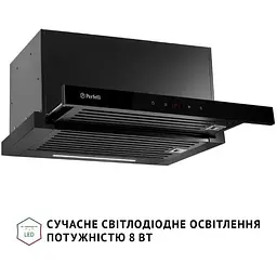 Витяжка телескопічна Perfelli Iseo 6PSF Nero - мініатюра 4