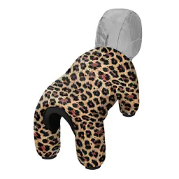 Комбінезон для собак WAUDOG Clothes малюнок "Леопард", S40, В 58-61 см, С 33-38 см - мініатюра 2