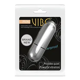 Міні-вібратор Baile Mini Vibe, 6.2 см (сріблястий) - мініатюра 8