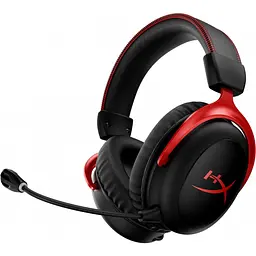 Ігрові навушники HyperX Cloud II Wireless Black/Red (HHSC2X-BA-RD/G/4P5K4AA) [64393]