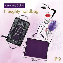 Подарунковий набір для BDSM RIANNE S - Kinky Me Softly Purple: 8 предметів задоволення - мініатюра 3