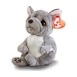 М'яка іграшка Ty Beanie bellies Сірий пес WILFRED 20 см (40596)