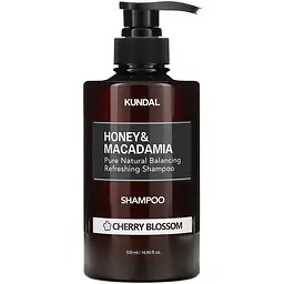 Шампунь для волос Kundal Honey & Macadamia Cherry Blossom с ароматом цветущей вишни безсульфатный 500 мл