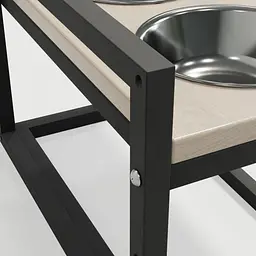 Hollky Flex M — миски на регульованій підставці для середніх собак (2 × 0.85 л) - мініатюра 8